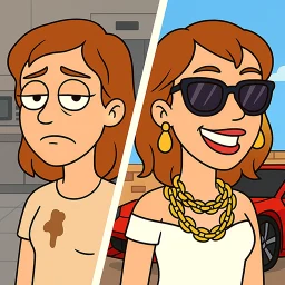 Icône de Idle Girl : Life Simulator